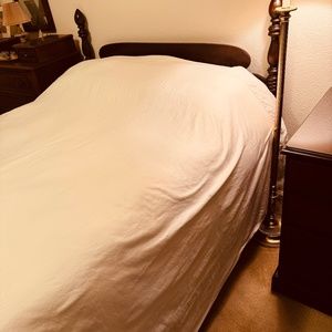 Signoria king flat sheet Zen ivory